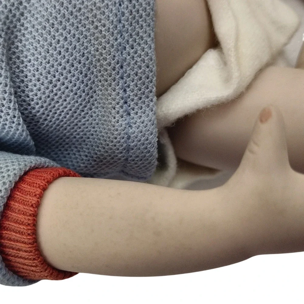 Kais American Artists Collection Porcelain Doll WILLIE By Melissa McCrory 8